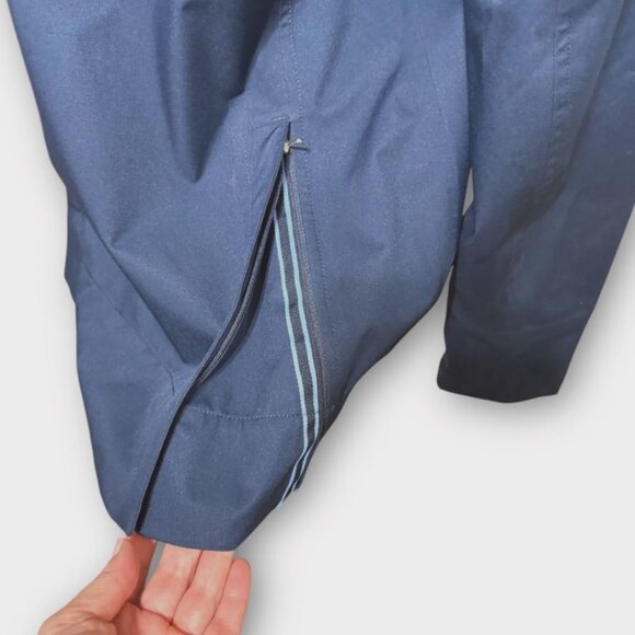 Ariat Waterproof Jacket Women's Large Riding Rain EUC Outdoor Pockets Vented - Picture 8 of 9